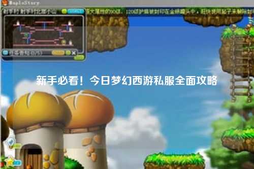 新手必看！今日夢幻西游私服全面攻略